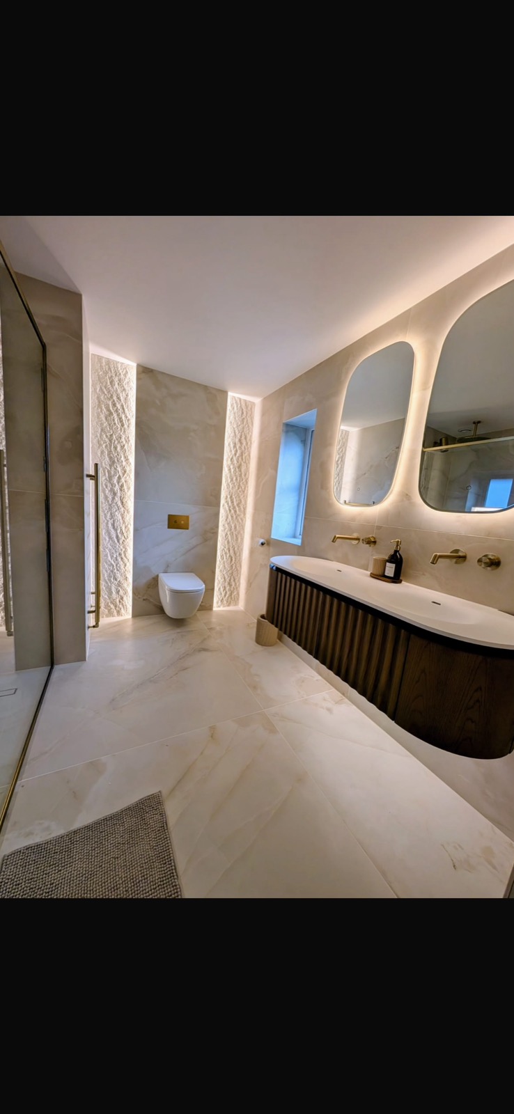A recently completed Instantheat bathroom renovation
